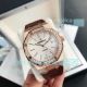 Replica Audemars Piguet Royal Oak 15400 Rose Gold Case Brown Leather Strap (3)_th.jpg